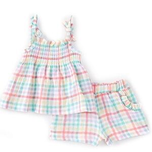 NWT Starting Out Baby Girls 3-Months Tie
Sleeveless Multicolored